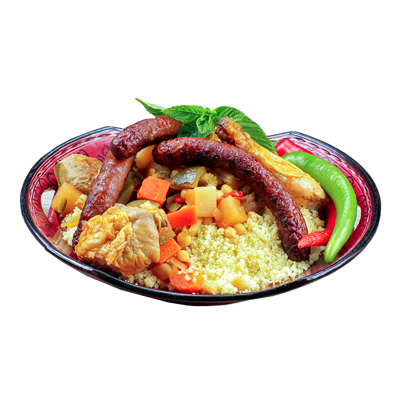 Couscous poulet et merguez